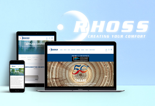 New Rhoss website. Ever more smart