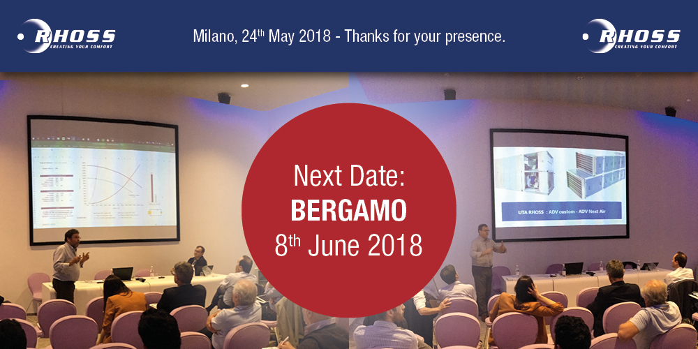 Technical meeting Rhoss in Milan and Bergamo