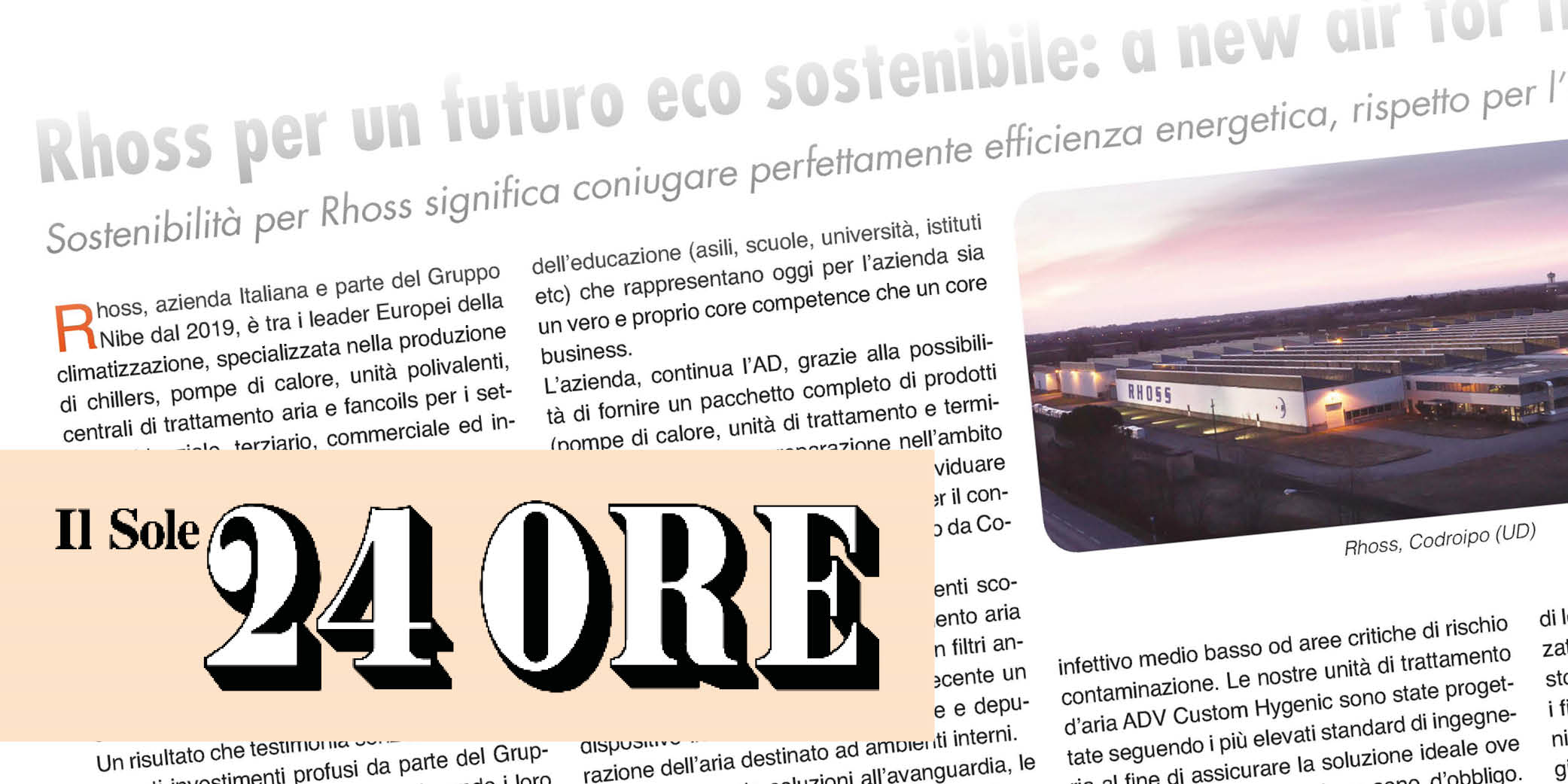 La sfida della sostenibilità nel settore HVAC - Aziende Eccellenti