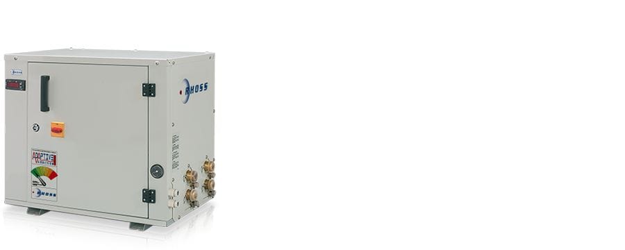 Refrigeratori pompe di calore condensati ad acqua motoevaporanti